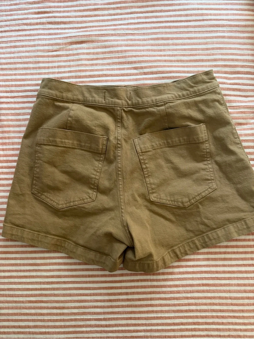 Madewell Olive Khaki Green High-Waist Casual Shorts, size 29